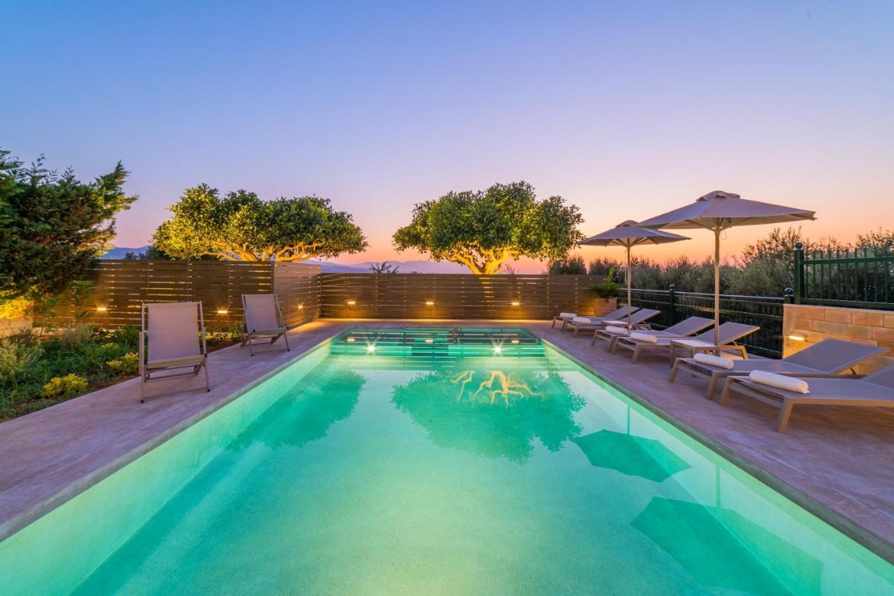 Estella Villa With Pool, Children Area, Bbq & Magnificent Views! Astérion 외부 사진