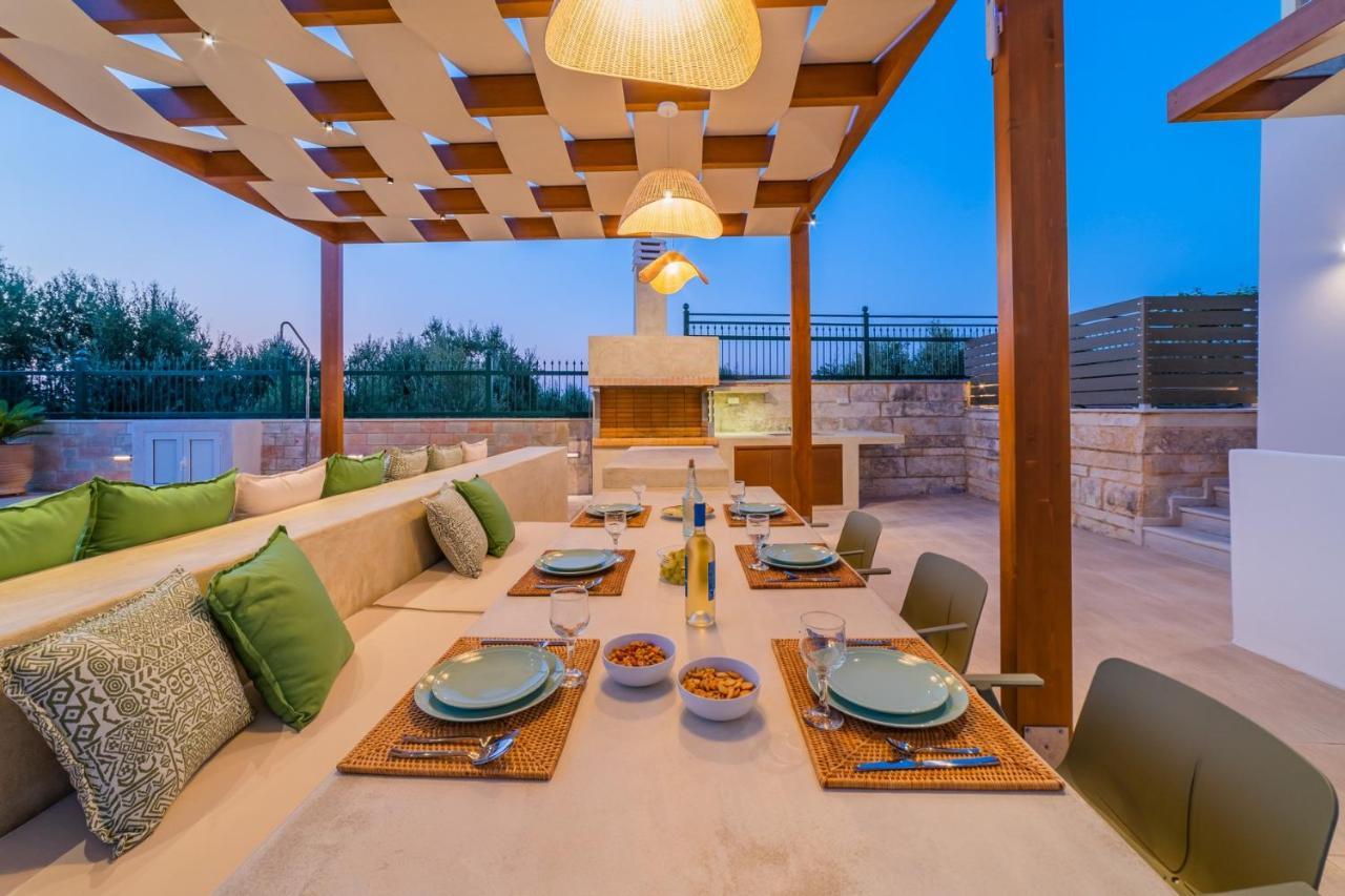 Estella Villa With Pool, Children Area, Bbq & Magnificent Views! Astérion 외부 사진