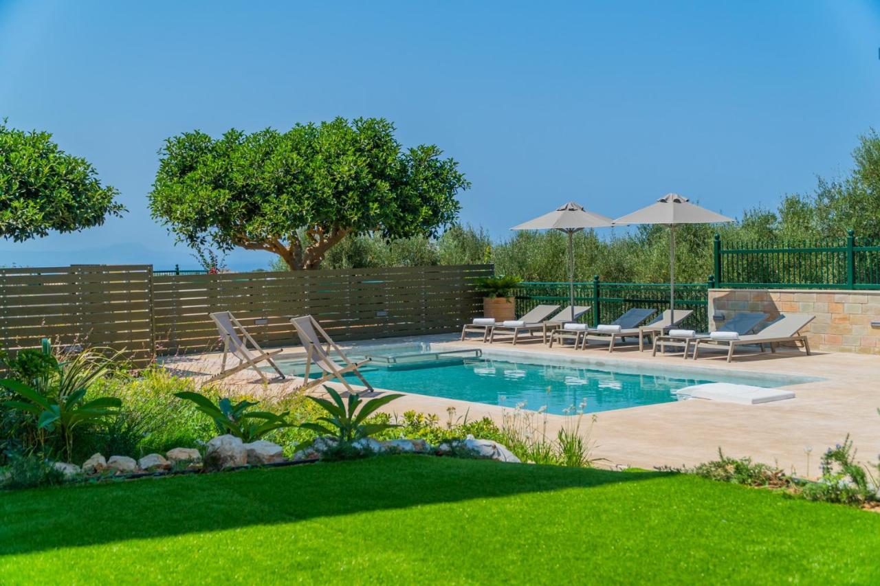 Estella Villa With Pool, Children Area, Bbq & Magnificent Views! Astérion 외부 사진