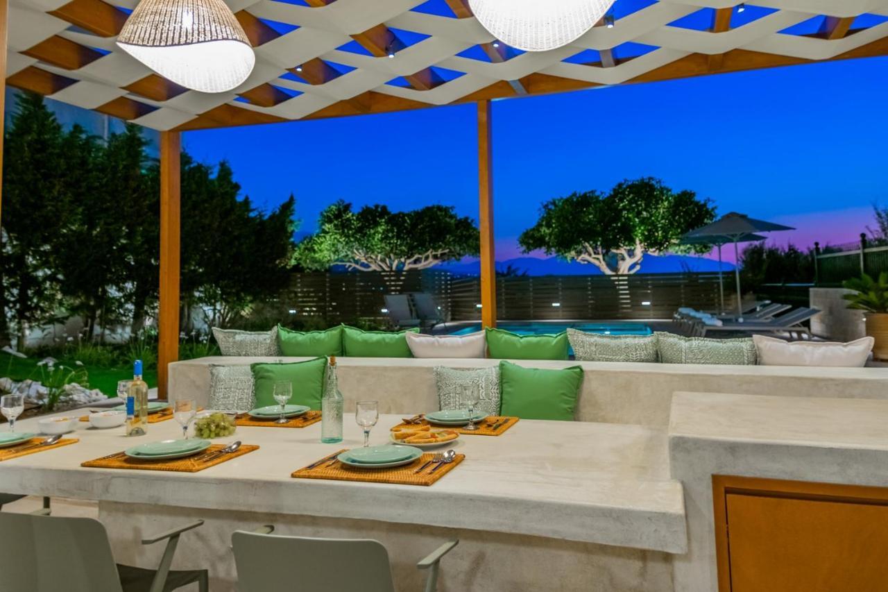 Estella Villa With Pool, Children Area, Bbq & Magnificent Views! Astérion 외부 사진