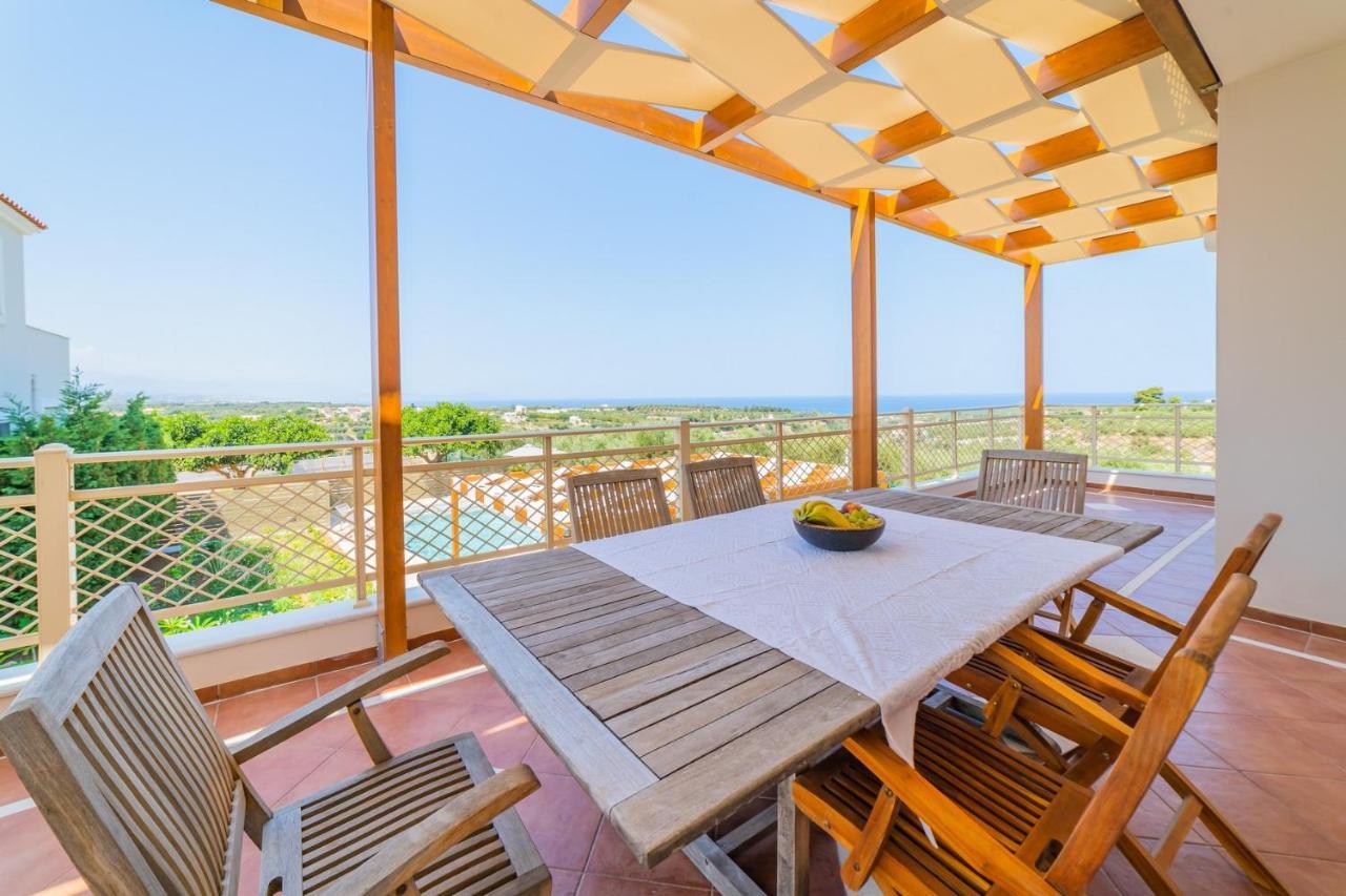 Estella Villa With Pool, Children Area, Bbq & Magnificent Views! Astérion 외부 사진