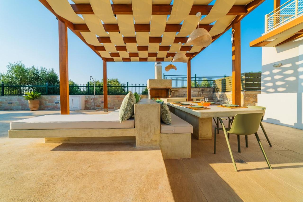 Estella Villa With Pool, Children Area, Bbq & Magnificent Views! Astérion 외부 사진