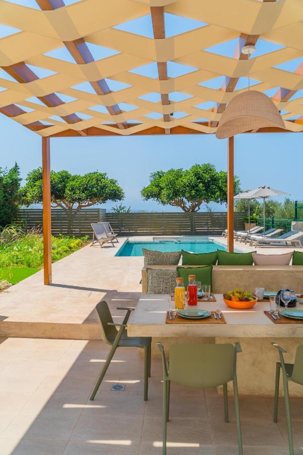 Estella Villa With Pool, Children Area, Bbq & Magnificent Views! Astérion 외부 사진